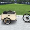 Bike Trailer 110lbs Load, Cargo Trailer for Mountain Bike Transport Multiple Whales Bicycle Trailer Suitable for 24inch/26inch Bike view 2