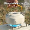 Camping Cookware Set | Outdoor Camping Pots and Pans | Ideal Camping Pans for Backpacking, Hiking, Car Camping and Emergency (Size : 3-4 person) view 3