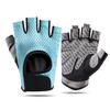 ANJMEICH Fitness Sports Gloves for Machinery Training, Yoga, Cycling, Outdoor Sports (Blue, Small) view 1
