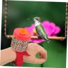 GANAZONO 24pcs Hummingbird Feeder Replacement Flowers Flower Parts for Bird Feeders Unique Decorative Accessory for Garden and Outdoor Use view 2