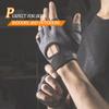 ANJMEICH Fitness Sports Gloves for Machinery Training, Yoga, Cycling, Outdoor Sports (Black, Large) view 4