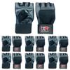 BTR BORN TO RACE 6 Pairs Pack Weight Lifting Gloves Long Wrist Wrap Genuine Cowhide Leather Power Lifting, Gym Fitness, Workout Gloves (6-Pack, 2XL) view 1