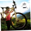WHAMVOX 16pcs Shape Bike Brake Pads Set Brake Blocks for Road Mountain Lightweight Portable Superior Resilience Sensitivity Convenient for view 2