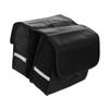 WHAMVOX Mountain Bike Bag Pannier Bike Rear Seat Pannier Pack Reflective Stripes Large Compartment Fabric view 1