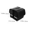 WHAMVOX Mountain Bike Bag Pannier Bike Rear Seat Pannier Pack Reflective Stripes Large Compartment Fabric view 4