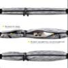Fitgriff Running Belt for Men & Women - Secure Jogging Pouch for Phone, Keys & Essentials - For All Cell Phones (Whtie, 33.5" - 47.5" Waist Size) view 2