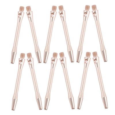 GANAZONO Aluminum Shafts Replacement Thread Shafts for 12 Pack 48mm Length Silver for Lovers