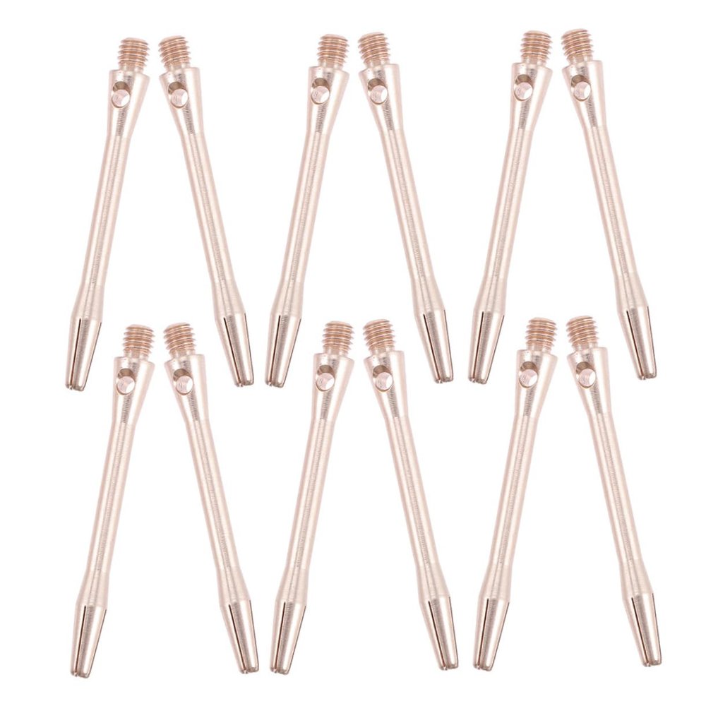 GANAZONO Aluminum Shafts Replacement Thread Shafts for 12 Pack 48mm Length Silver for Lovers