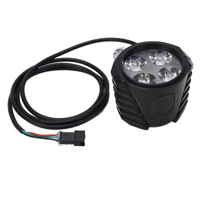 Bike Lights for Night Riding 10 Inch 1272V 2 in 1 Electric Bike Horn Headlight Mountain Bike Accessories for Night Riding
