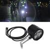 Bike Lights for Night Riding 10 Inch 1272V 2 in 1 Electric Bike Horn Headlight Mountain Bike Accessories for Night Riding view 3