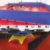 ZFUCMAYL Table Tennis Baffles,Foldable Table Tennis Court Foldable Training Fence Surrounded,Portable Temporary Partition Screens for Schools and Stadiums (Size : 140x75cm-2pcs) view 3