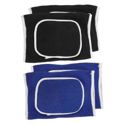 GANAZONO 2pairs Thickened Knee Pads for Sports Breathable for Basketball Football Yoga Running More Comfortable Non- Design