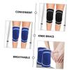 GANAZONO 2pairs Thickened Knee Pads for Sports Breathable for Basketball Football Yoga Running More Comfortable Non- Design view 2