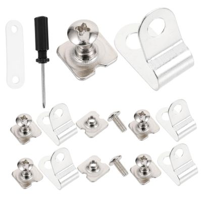GANAZONO 1set Helmet Repair Kit for Ice Hockey Baseball and Softball Fasteners Clips and Screws for Helmet Maintenance and Replacement Parts