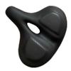 UNISTRENGH Oversized Bike Seat Wide Comfort Bike Saddle Cushion for Women & Men, Large Bike Seat Universal for Road Bike, Spin Bike and Cruiser Bicycle (Black(with Silica Gel)) view 2