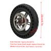 Pilipane Scooter Wheel Hub Tyre, Solid Tire with hub and Brake Disc, 8 5in Rear Wheel Tire Disc Brake Tyre for M365/1S/Electric Scooter, 110mm Solid Tire Replacement view 2