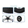 Pilipane Scooter Wheel Hub Tyre, Solid Tire with hub and Brake Disc, 8 5in Rear Wheel Tire Disc Brake Tyre for M365/1S/Electric Scooter, 110mm Solid Tire Replacement view 3