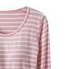 Womens Modal T Shirt with Built-in Bra Padded Top Active Tee Shirts Short Sleeves Shelf Bra Comfy Athletic Shirts view 2