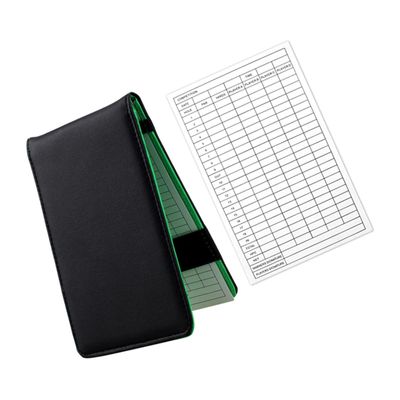 GANAZONO Golf Scorekeeper Golf Book Scorecard Golfing Score Record Notebook Stylish Scorebook Lightweight Easy to Write