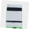 GANAZONO Golf Scorekeeper Golf Book Scorecard Golfing Score Record Notebook Stylish Scorebook Lightweight Easy to Write view 3