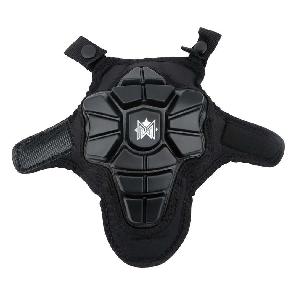 atcdfuw Children Sliding Bike Chest Protective Gear Silicone Gel Stem Cover Chest Protector Anti-Collision Stem Cover Bike Handlebar Protector Chest Protection Pad Child Chest Protector, Black