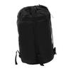POPETPOP Compression Stuff Sack for Sleeping Bag Black Storage Bag for Camping Hiking Travel and Backpacking Durable Reinforced Seams Maximum Capacity Easy to Carry view 1