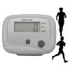 B Baosity 2X Pedometer for Walking Counters Clip on Calorie Distance Counting Walk Motion Portable Step for Men Women Outdoor Sports Hiking, 4.8cmx3.5cmx2.2cm, white view 2