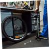 POPETPOP Compact Bike Wheel Repair Stand Truing Tool Kit Thru Axle Adapter for Easy Rim Adjustment Bicycles view 4