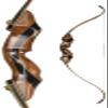 AMEYXGS 58" Takedown Recurve Bow 25-55 Lbs Hunting Target Bow Right Hand Longbow Beginner Archery for Outdoor Hunting Shooting (Black, 40 lbs) view 3