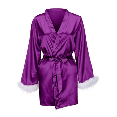 Robes for Women Bathrobe Soft Lightweight Knee Length Loungewear V-Neck Sleepwear Nightwear Bridal Wedding Party Pajama