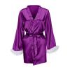 Robes for Women Bathrobe Soft Lightweight Knee Length Loungewear V-Neck Sleepwear Nightwear Bridal Wedding Party Pajama view 1