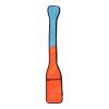 Aosekaa Kayak Paddle Bag Dragon Boat Paddle Bag Bag for Kayak Paddle Cover Organizer Carry Bag for Surfboard Inflatable Boat Kayak, Orange Blue view 1