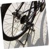GANAZONO Folding Bike Stand Portable Cycle Rack for Efficient Parking and Storage Construction Easy Installation for Home and Garage Use view 2