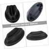 WHAMVOX Stationary Bike Accessories Bike Riser Plastic Wheel Mat Quick Release Lever view 2