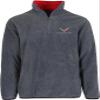 JH Design Mens Chevy Corvette C7 Quarter Zip Fleece Sweatshirt 3 Colors (US, Alpha, Medium, Regular, Regular, Charcoal) view 2