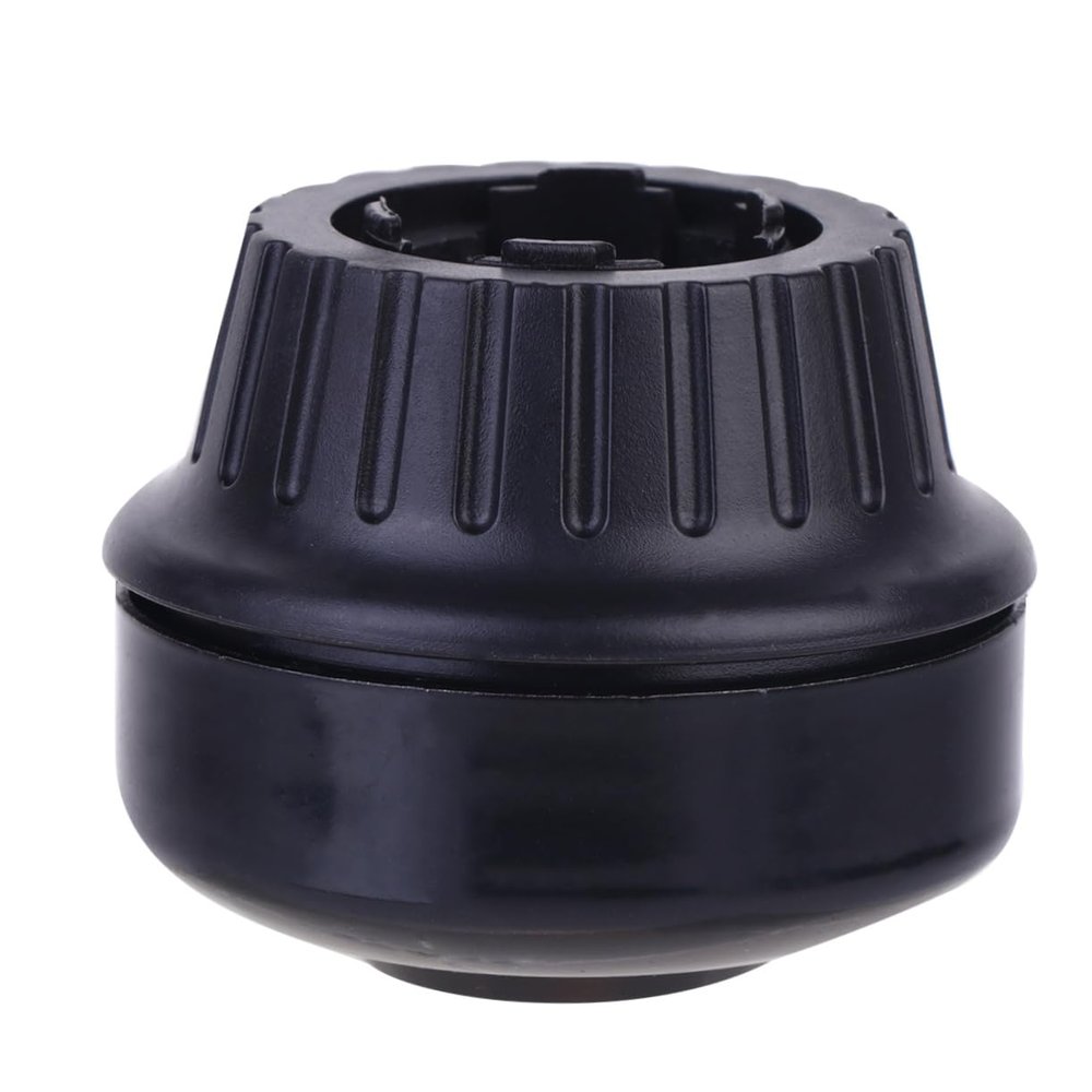 WHAMVOX 1pcs Invisible Bell Mountain Bike Bell Stylish Rotating Bike Horn for Handlebars Black Design for City Mountain and Folding Sound Alert for Safe Riding