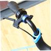 WHAMVOX 1pcs Invisible Bell Mountain Bike Bell Stylish Rotating Bike Horn for Handlebars Black Design for City Mountain and Folding Sound Alert for Safe Riding view 2
