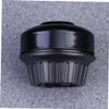 WHAMVOX 1pcs Invisible Bell Mountain Bike Bell Stylish Rotating Bike Horn for Handlebars Black Design for City Mountain and Folding Sound Alert for Safe Riding view 3