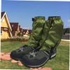 GANAZONO Adjustable Ankle Walking Gaiters for Hiking Breathable Snow Gaiters for Men Elastic Cord for Outdoor Hiking Hunting view 4