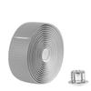 WHAMVOX 1set Carbon Fiber Handlebar Tape Wrap Vibration-Absorbing Non-Slip Cycling Ribbon for Mountain and Road Bikes Lightweight and Silver Design view 1