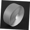 WHAMVOX 1set Carbon Fiber Handlebar Tape Wrap Vibration-Absorbing Non-Slip Cycling Ribbon for Mountain and Road Bikes Lightweight and Silver Design view 3