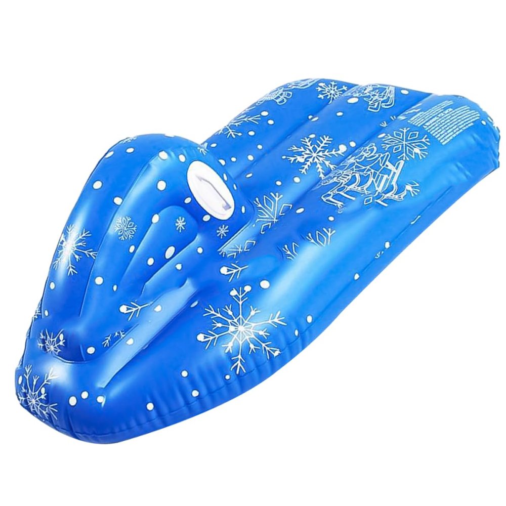GANAZONO Inflatable Skiing Tube for Boy Girl Cold-Resistant PVC Snow Sled for Outdoor Fun for Boy Girl Easy to Store and Transport