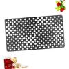 BESPORTBLE Bathroom Door Mat Anti-Slip Shower Bath Mat Circle Holes Black Foot Pad Bathroom Accessories view 3