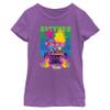 DreamWorks Trolls Girls Sis Boombox Short Sleeve Tee Shirt view 1