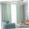 Alipis Double Layer Shading Curtain Heat Insulation Star Gradual Change Design -Sided Mesh Drapes for Living Room and Bedroom Privacy view 3
