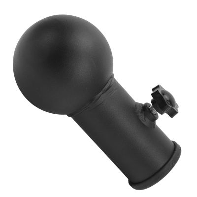 Barbell Rod Attachment, Barbell Handle Sleeve, Metal Spherical Base for Pushing Pressing Rotation Training