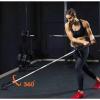Barbell Rod Attachment, Barbell Handle Sleeve, Metal Spherical Base for Pushing Pressing Rotation Training view 4