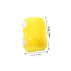 GANAZONO Protective Gear for Boys and Girls 6pcs Elbow Pads Wrist Guards Kneepads Cycle Skateboard Safety Gear Neon Yellow view 2