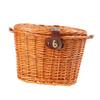 WHAMVOX Bike Wicker Basket with Lid Front Bike Basket for Cruisers for Bicycles Look view 1