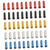 WOONEKY 100pcs Bike Cable End Caps Durable Brake Tool Convenient Replacement for Bicycle Brake and Shift Cables Tails Caps for Safe Riding Accessories view 1